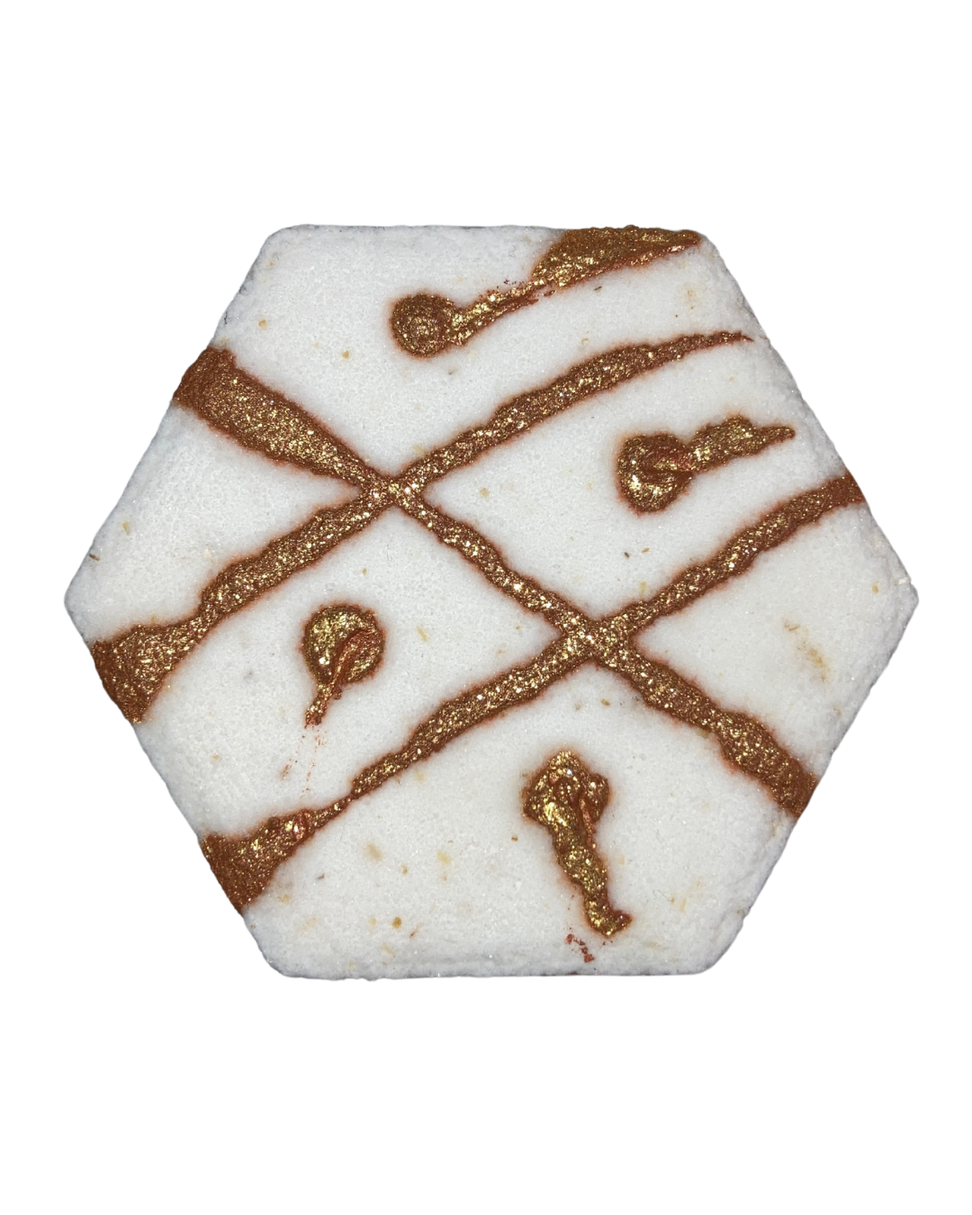Golden Serenity Bath Bomb | Fragrance-Free Oatmeal and Honey Bath Bomb