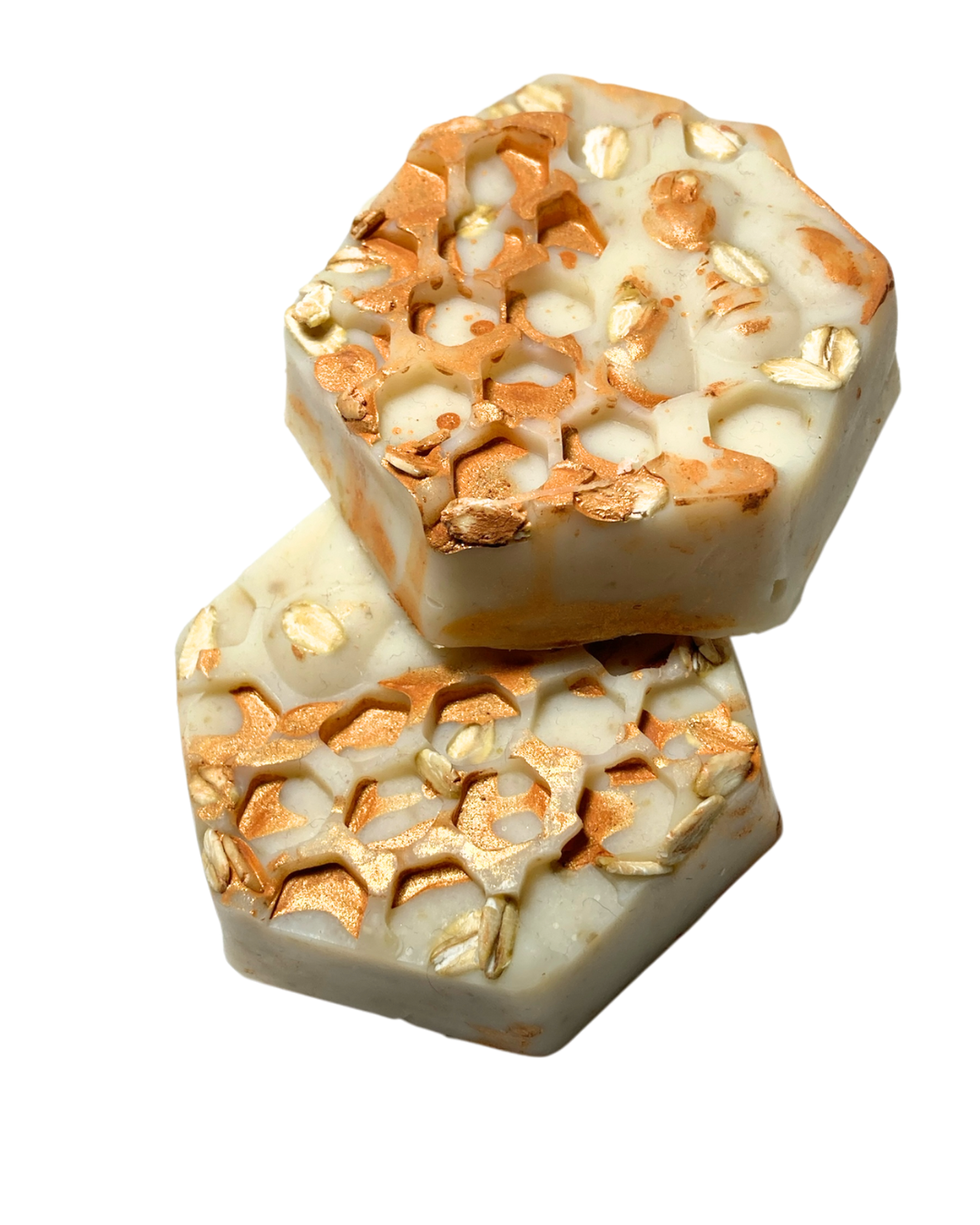 Golden Serenity | Oatmeal & Honey Body Soap (Fragrance-Free)